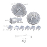 Carousel Silicone Resin Mold Epoxy Kit