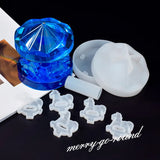 Carousel Swing Table Silicone Mold for Ornaments