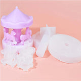 Carousel Swing Table Silicone Mold for Ornaments