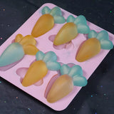 Carrot Shape Silicone Mould for DIY Epoxy Resin Jewelry Making