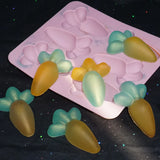 Carrot Shape Silicone Mould for DIY Epoxy Resin Jewelry Making
