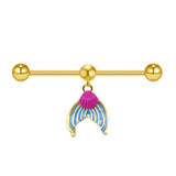Sexy Snake Dangle Industrial Barbells Body Jewelry