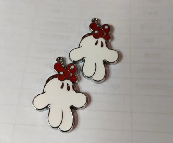 50 Pcs 32mm Cartoon Charms for DIY Jewelry Making