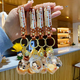 Acrylic Bear Milk Tea Cup Keychain for Girl Friends