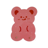 Cartoon Acrylic Jewelry Storage Box Earrings Necklace Jewelry Display Shelf