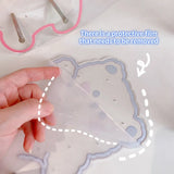 Cartoon Acrylic Jewelry Storage Box Earrings Necklace Jewelry Display Shelf