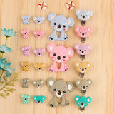 Koala Silicone Beads for Teether or Clip DIY Pacifier Chain
