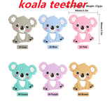 Koala Silicone Beads for Teether or Clip DIY Pacifier Chain