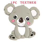 Koala Silicone Beads for Teether or Clip DIY Pacifier Chain
