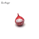 Lucky Cat Metal Jingle Bell Necklace for Kids