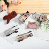 Cartoon Animals Hair Clips Cat Hair Claw Acrylic Whale Hair Grips