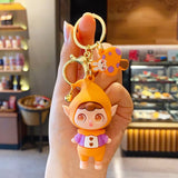 Anime Heart Spirit Keychain Bag Pendant Creative Gift for Girls
