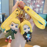 Anime Magic Movie Wizard Pendant Keychains Holder Car Key Chain Key Ring