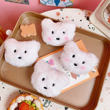 Bear Hair Band Plush Brooch Bag Pendant Couple Gift