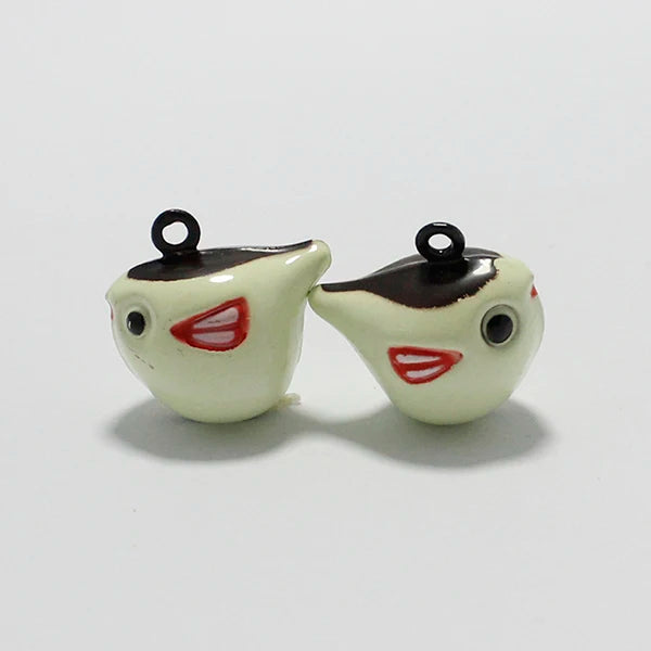 Cartoon Bird Enamel Jingle Bells Charm Pendant Bracelet