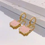 Cartoon Cat Asymmetry Earrings Punk Jewelry Gift for Women