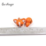 Chihuahua Puppy Dog Bell Charms - Animal Pet Pendant Gift