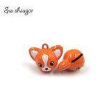 Chihuahua Puppy Dog Bell Charms - Animal Pet Pendant Gift