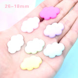 Cartoon Clouds Resin Ornament, DIY Craft Supplies