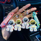 Astronaut Keychain Backpack Pendant