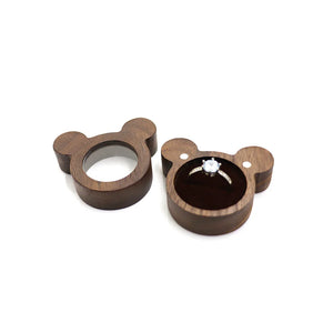 Cartoon Couple Wedding Rings Jewelry Organizer