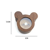 Cartoon Couple Wedding Rings Jewelry Organizer