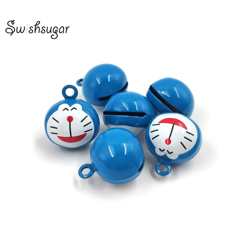 Cartoon Cat Head Jingle Bells Wedding Party Pet Decoration