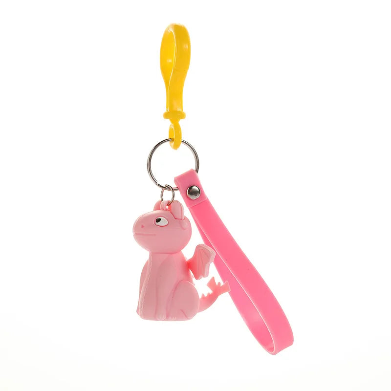 Dinosaur Key Chain Pendant Deformation Figure Doll Model Ornaments