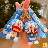 Doraemon Jingle Cat Keychain Creative Couple Car Bag Pendant Gift