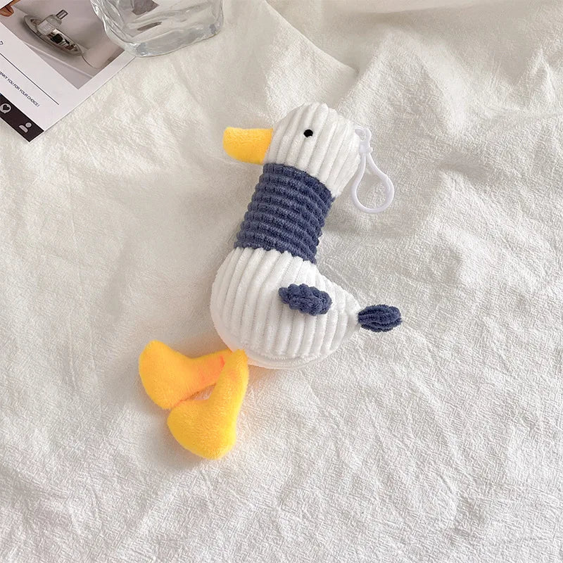 Ugly Duck Keychain Plush Toy Soft Key Ring Bag Pendant Car Kids
