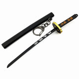 Demon Slayer Tanjirou Keychain Sword Metal Pendant Chaveiro Props