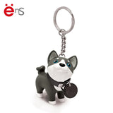 Cartoon Dog Figure Ornaments Doll Keychain Bag Pendant Accessories