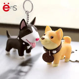 Cartoon Dog Figure Ornaments Doll Keychain Bag Pendant Accessories