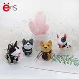 Cartoon Dog Figure Ornaments Doll Keychain Bag Pendant Accessories
