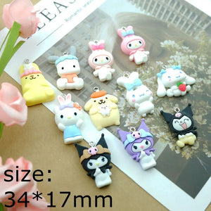 Cartoon Earring Charms Bracelets Jewelry DIY Pendants Bulk