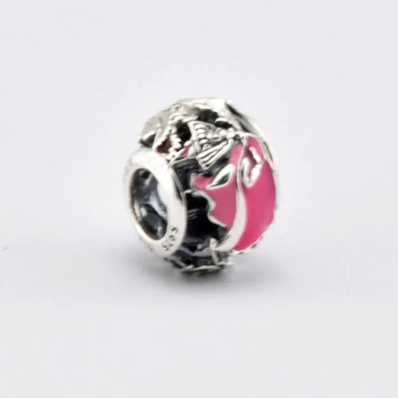 Enamel Fairy Godmothers Charm Beads for DIY Jewelry Making