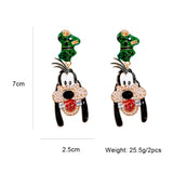 Funny Cartoon Figure Earring Series for Women