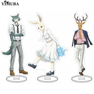 BEASTARS Anime Acrylic Stand Legosi Spring Haru Louis Cosplay Standee Holder