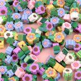 Cartoon Flower Clay Beads Spacer Polymer Clay Beads For DIY Jewelry Making