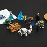 Frozen Cartoon Characters Gashapon Pendant Ornament Children Present