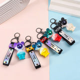 Lightning Bear Bestie Key Ring Chain Bag Pendant Keychain