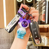 Lightning Bear Bestie Key Ring Chain Bag Pendant Keychain