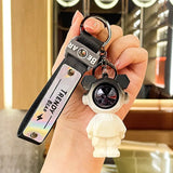 Lightning Bear Bestie Key Ring Chain Bag Pendant Keychain