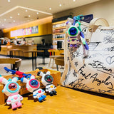 Love Lightning Rabbit Astronaut Keychain Anime Pendant Bag Charm