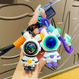 Love Lightning Rabbit Astronaut Keychain Anime Pendant Bag Charm