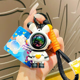 Love Lightning Rabbit Astronaut Keychain Anime Pendant Bag Charm