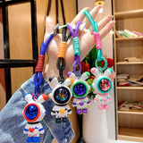 Love Lightning Rabbit Keychain Astronaut Bag Pendant