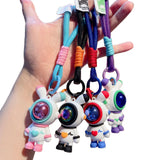 Love Lightning Rabbit Keychain Astronaut Bag Pendant
