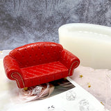 Couple Bear Sofa Candle Resin Mold DIY Crafts Tools
