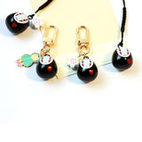 Cartoon Metal Jingle Bell Charm String Pendant for Kids